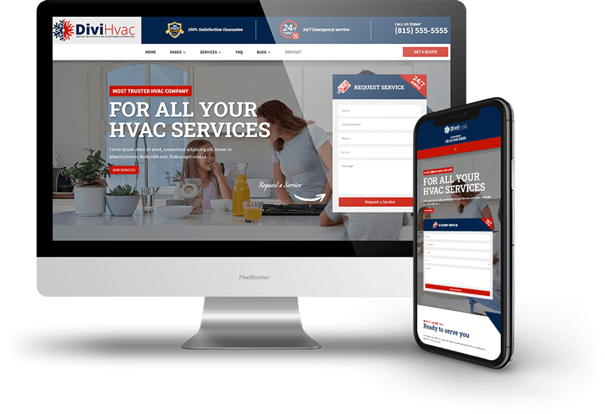 Website Mockup - Customizable Website Designs for Businesses